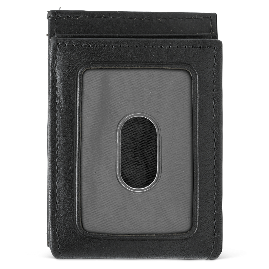 The Dynasty Front Pocket Bass Wallet provides quality hand-oiled premier leather and a personal touch for the avid fisher with the Bass concho. A great piece for a birthday or holiday. Don't miss out! Clear View ID Holder 10 Total Storage Pockets Slim, Minimalist Style Magnetic Money Clip Dimensions: 4"L x 2.75"H RFID Protection Color: Black